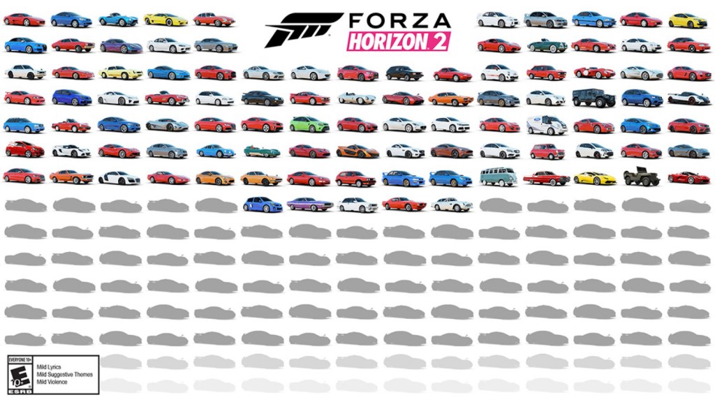 First 100 Cars For Forza Horizon 2 Announced