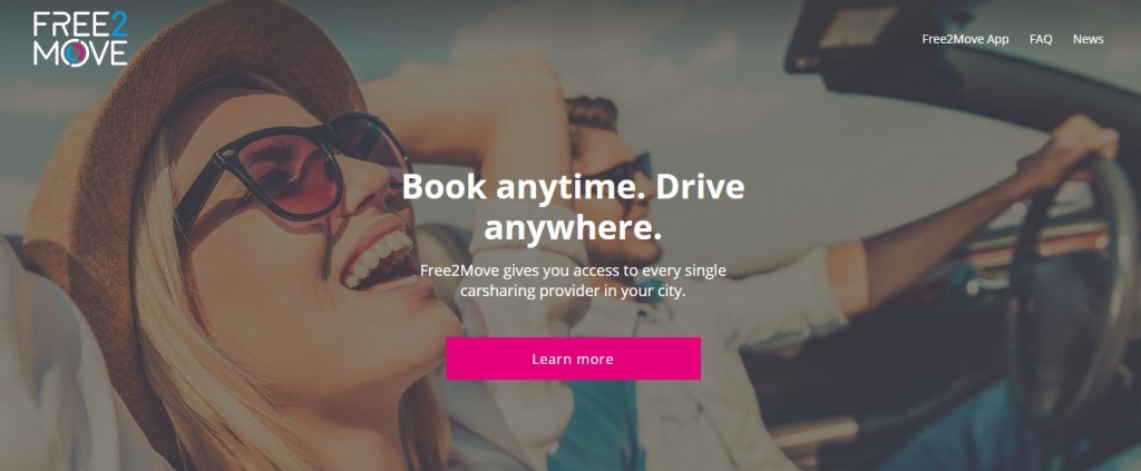 Free2Move car-sharing service