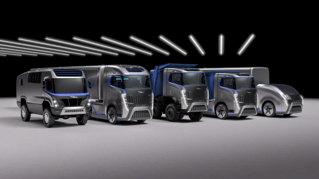 Gaussin hydrogen-electric trucks