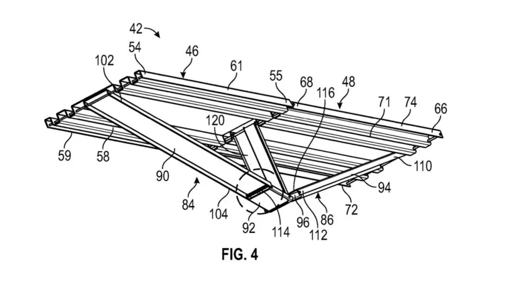general motors foldable bed ramps patent image 100914056 l - Auto Recent