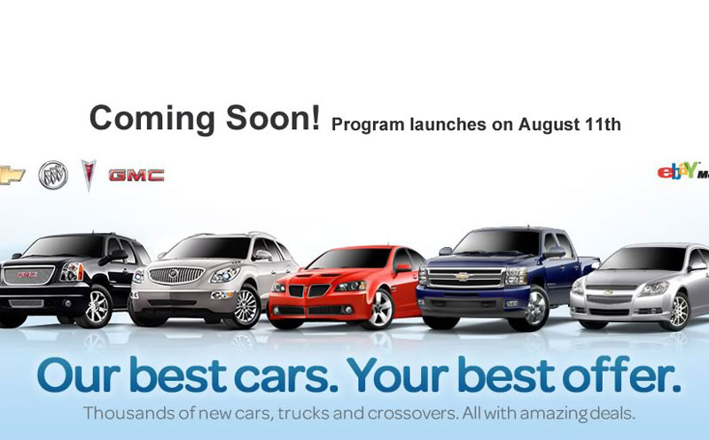 GM's eBay Motors Deal Goes Live Tomorrow lead image