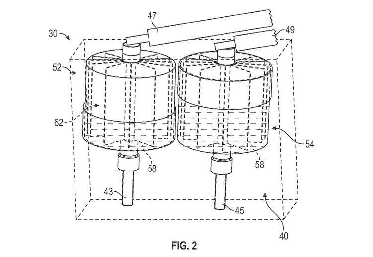 Image of General Motors' PCM charging port cooling patent