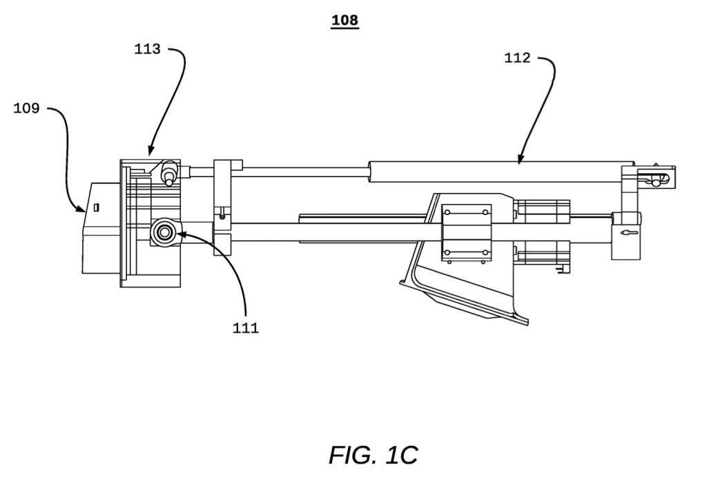 General Motors robotic EV charger patent image
