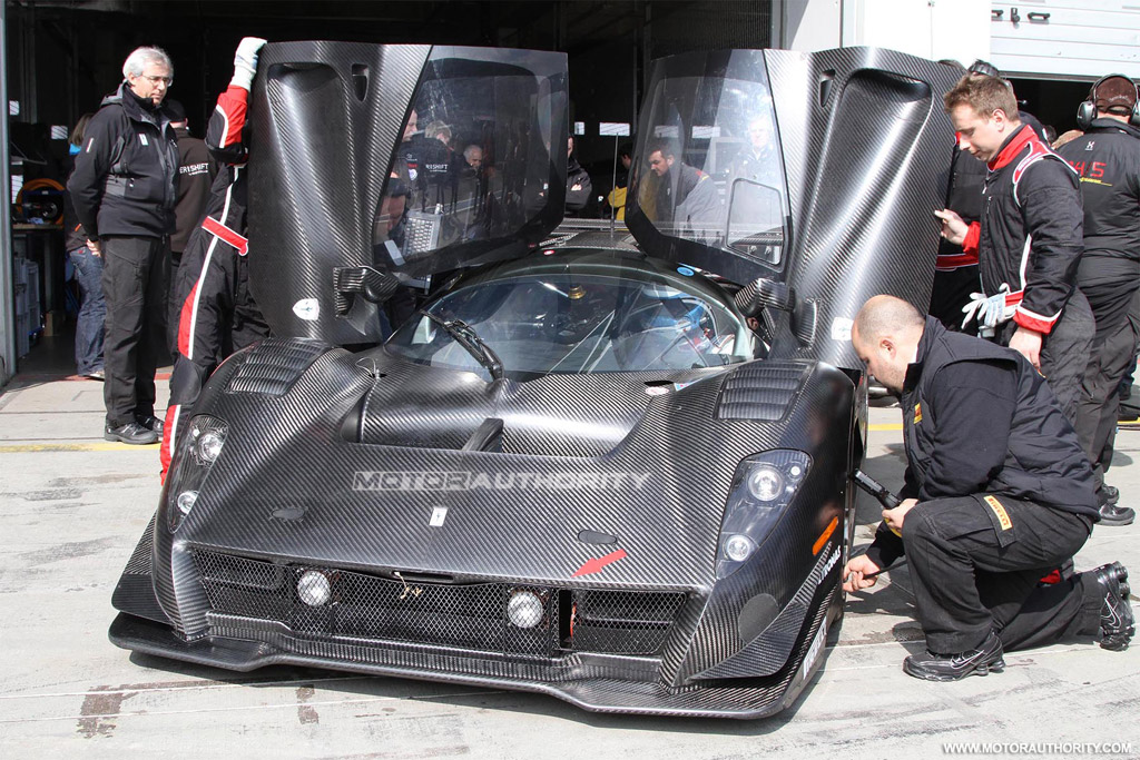 Spy Shots: Glickenhaus Ferrari P4/5 Competizione Takes To The 'Ring