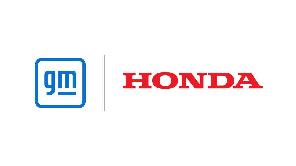 GM and Honda logos