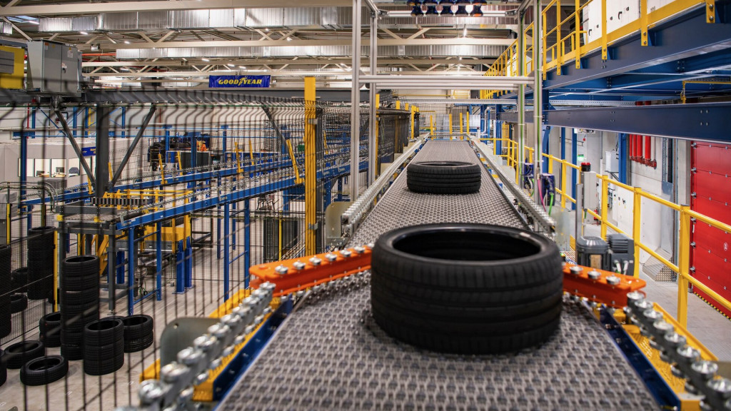 Goodyear tire production