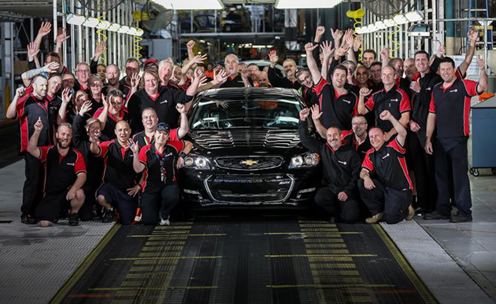 Holden builds final Chevrolet SS
