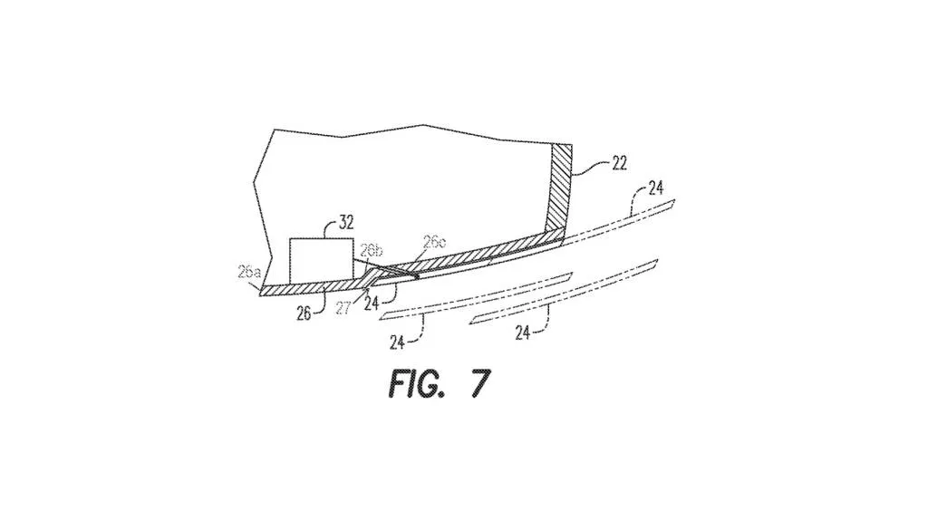 Honda active rear diffuser patent image