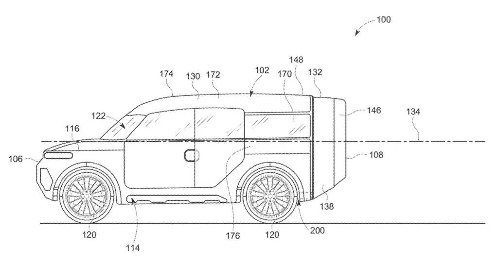 Honda camper patent image