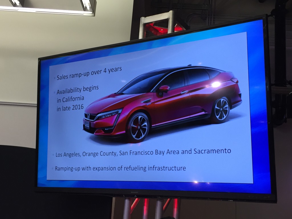 honda clarity on sale late in 2016 plug in hybrid to 40 miles of range