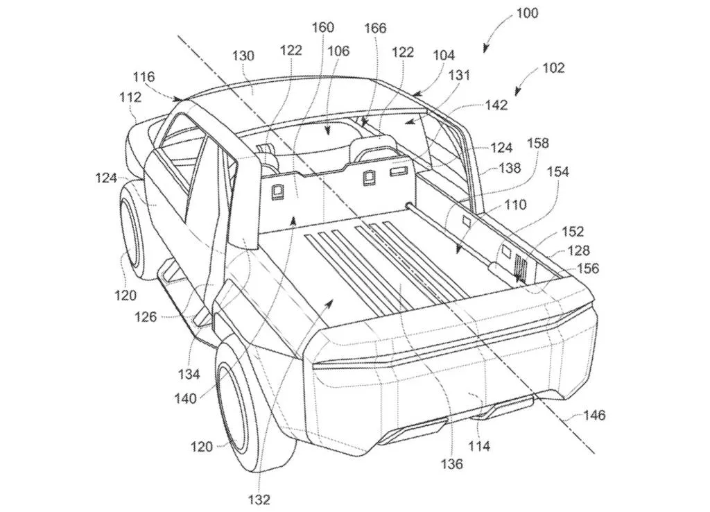 Honda mid-gate patent image