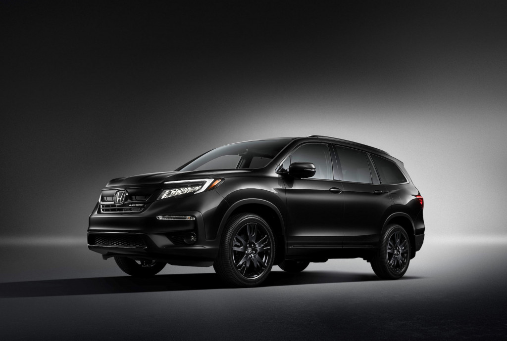 Paint it black: 2020 Honda Pilot arrives with new Black Edition, $100 price increase