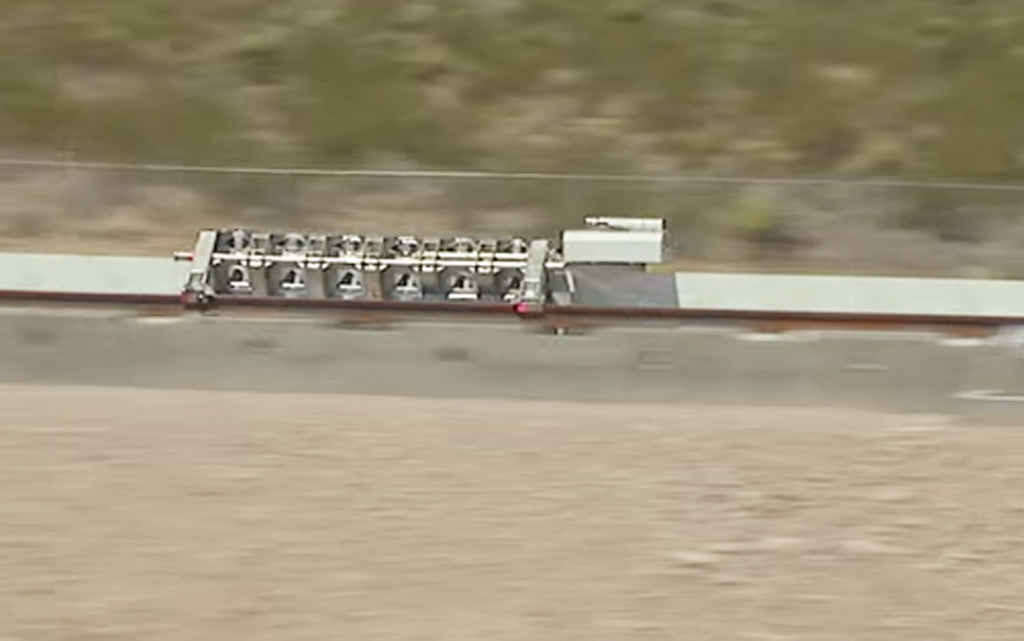 Hyperloop One first full-scale test
