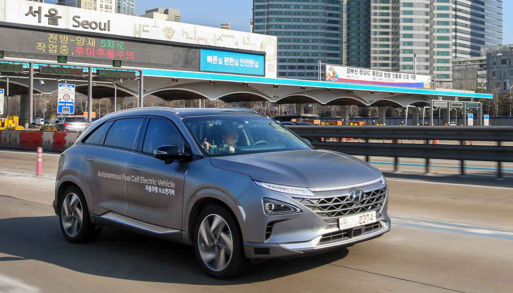 Hyundai Nexo self-driving prototype