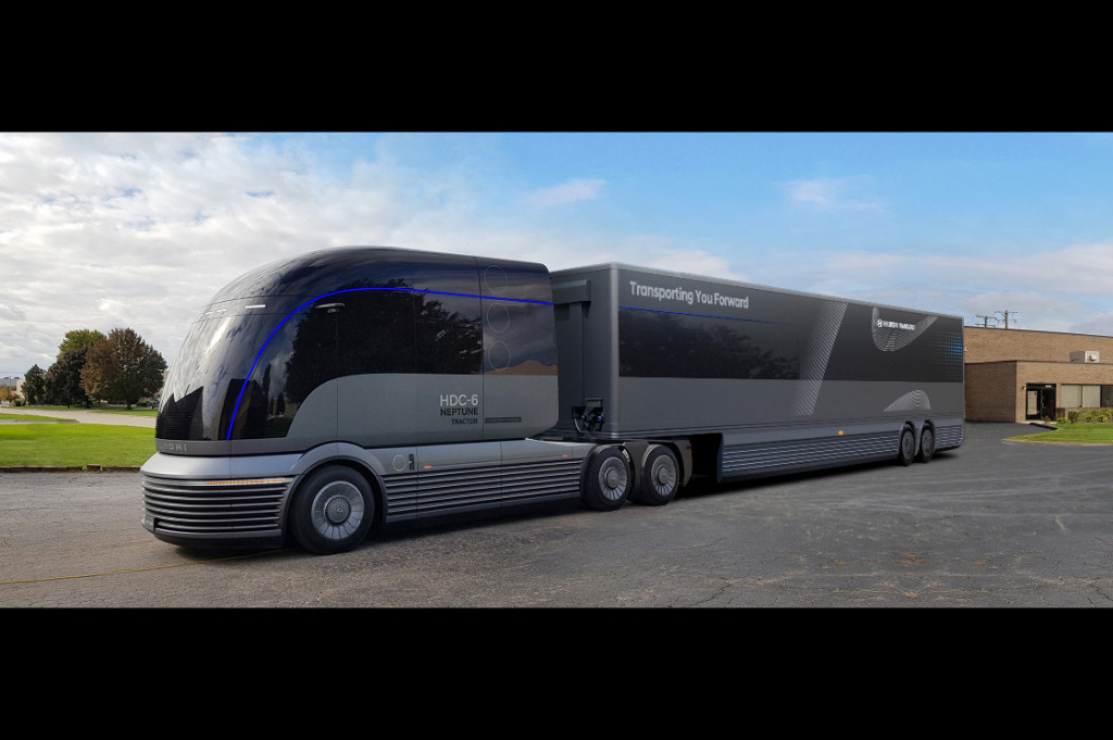 Hyundai HDC-6 Neptune FCEV Semi Hyundai HDC-6 Neptune FCEV Semi