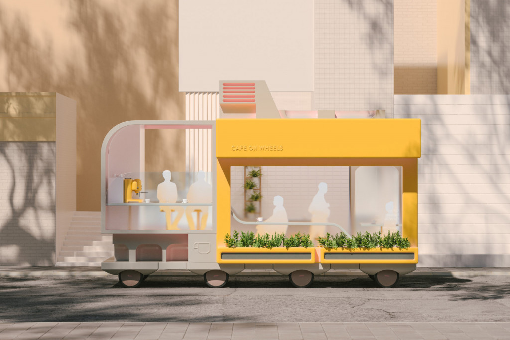 IKEA Space10 Autonomous Cafe Concept