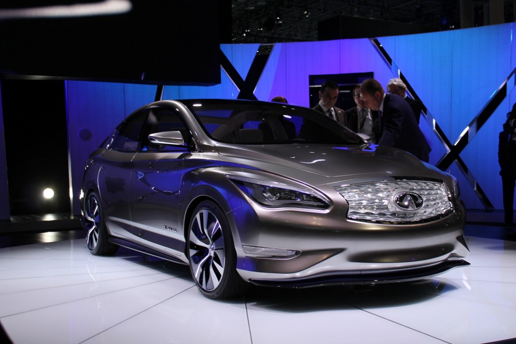 Infiniti LE Concept at New York Auto Show, April 2012 Infiniti LE Concept at New York Auto Show, April 2012