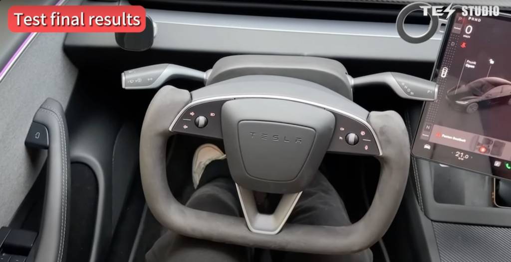 Installation of aftermarket stalks in a Tesla Model 3 Highland (via TesStudio)