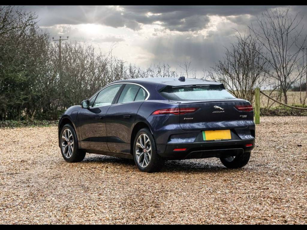Jaguar I-Pace formerly owned by King Charles III (photo credit: Historics Auctioneers)