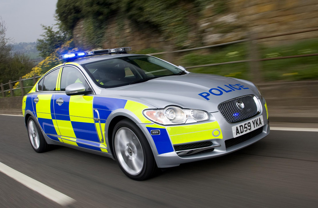 British Police Choose Jaguar Xf For Patrol Duty