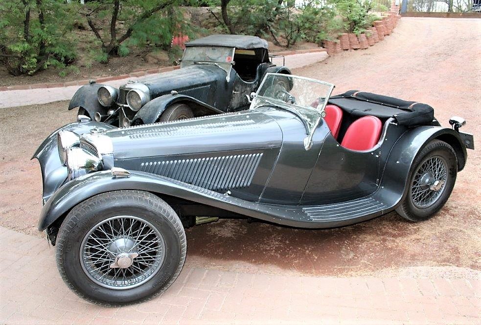 1938 Jaguar ss100 Coupe