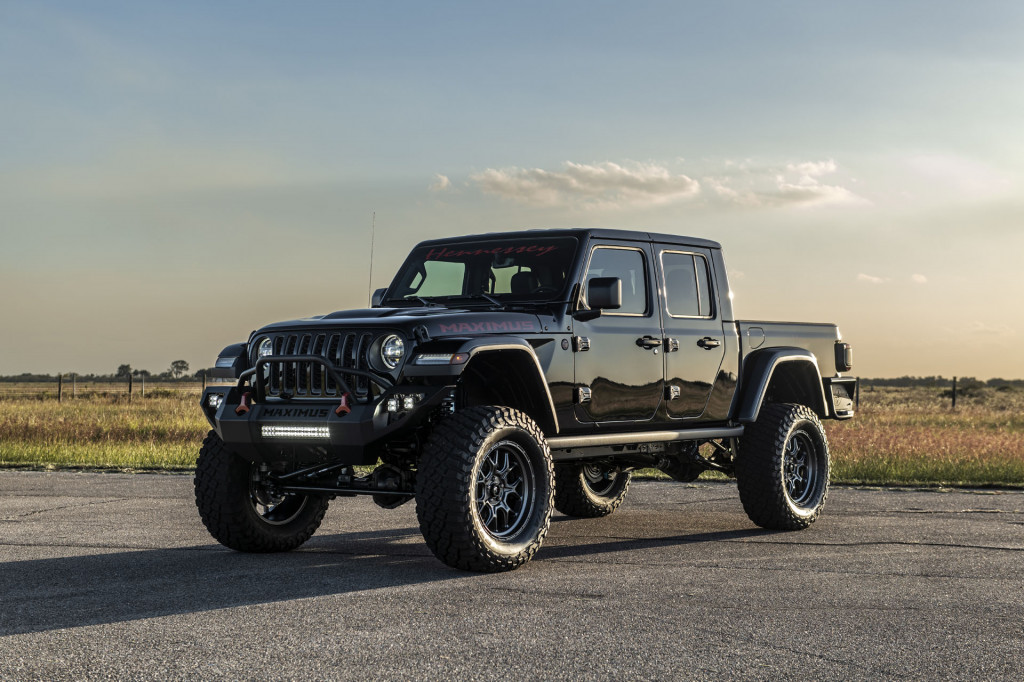 Hennessey's 1,000-hp-Hellcat-powered Jeep Gladiator Maximus is alive