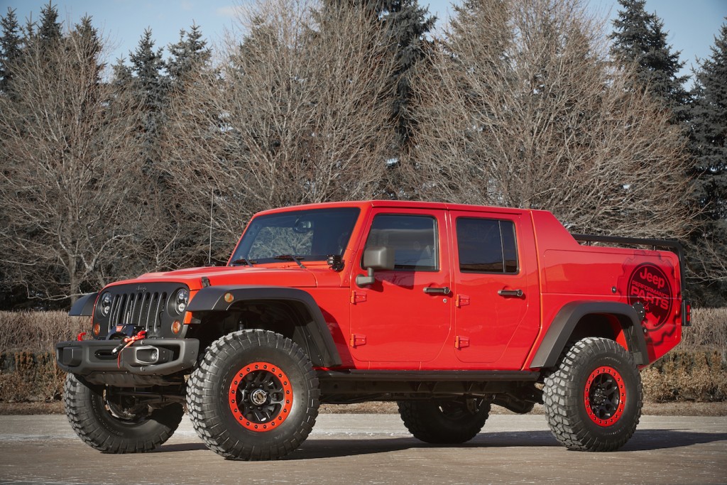Jeep Wrangler Red Rock Responder Concept for Moab Easter Jeep Safari, 2015