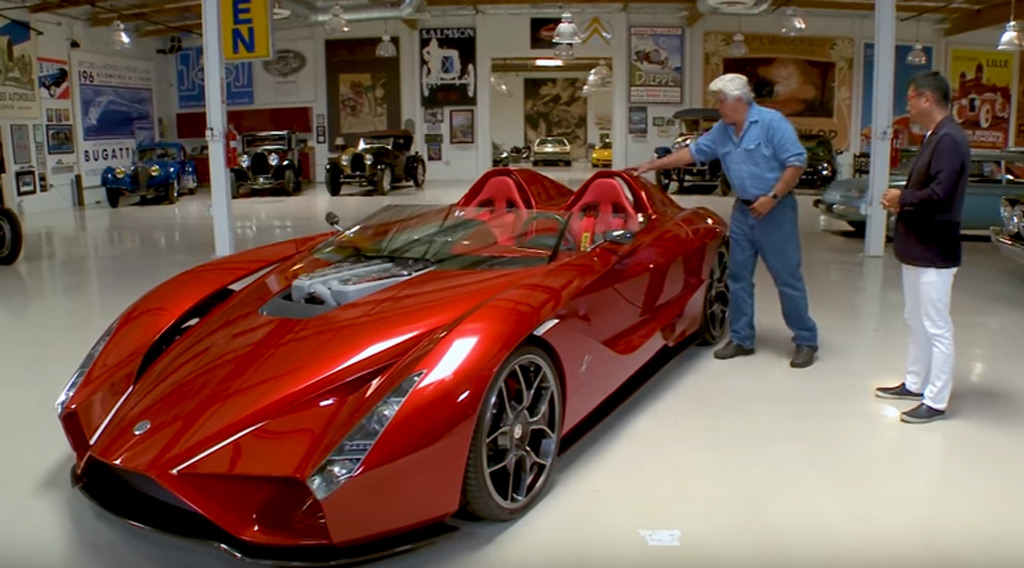 Ken Okuyama gives Jay Leno the ins and outs of the Kode 57 supercar