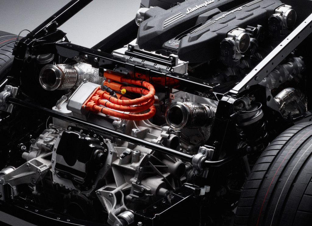 Lamborghini Aventador successor's V-12 plug-in hybrid powertrain