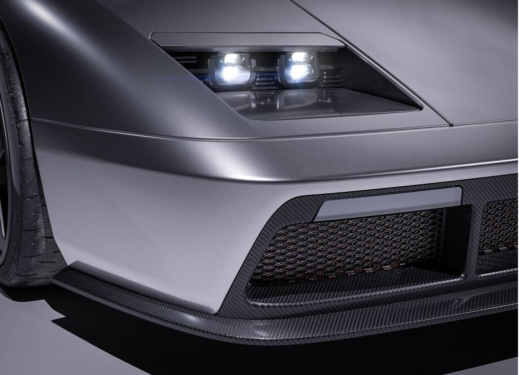 Lamborghini Diablo restomod av Eccentrica Cars