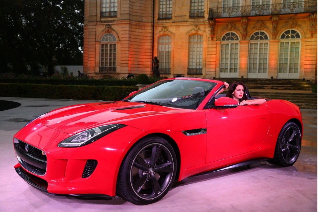 Lana Del Rey and the 2014 Jaguar F-Type