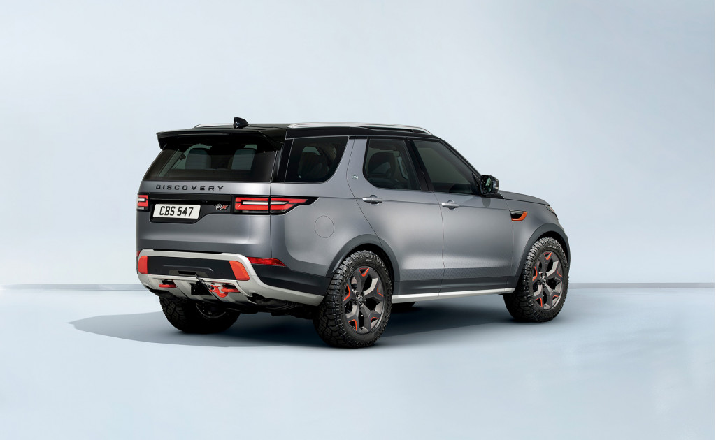 Land Rover Discovery SVX concept, 2017 Frankfurt auto show