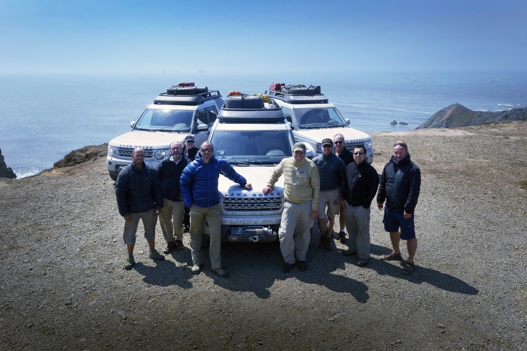 Land Rover Expedition completes cross-country trip, completely off-road