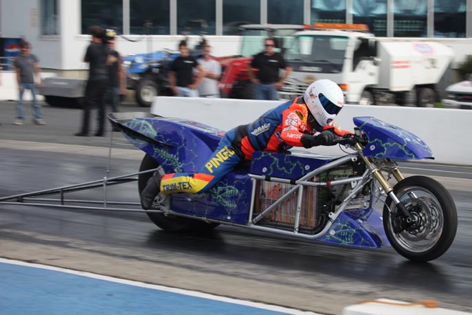 Electric Motorcycle Breaks 7-Second, 200 MPH Quarter Mile