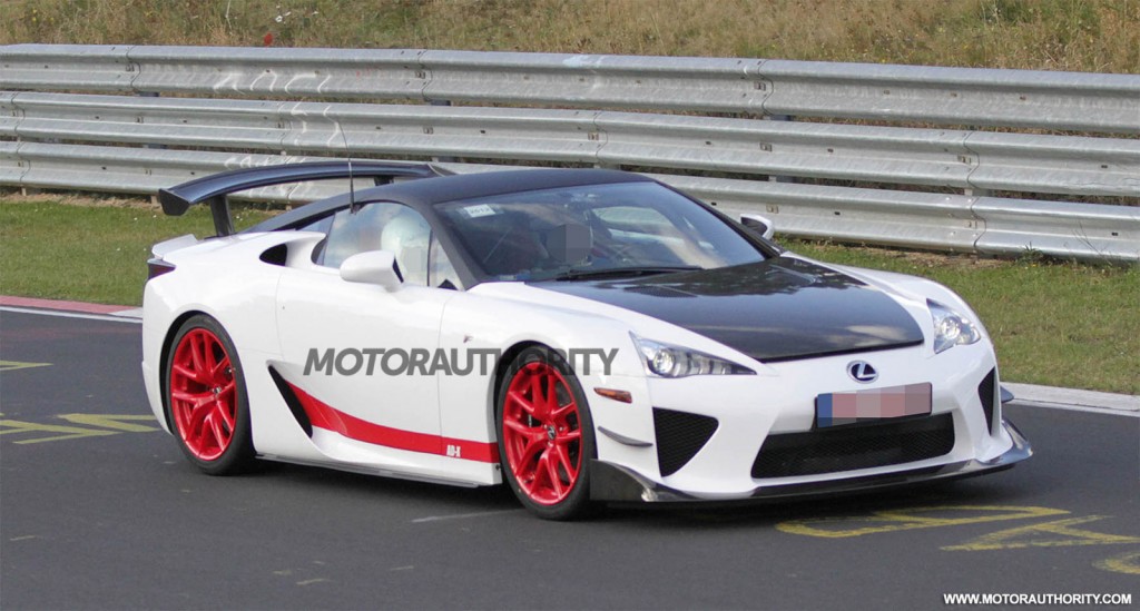 MARK43 レクサス LFA (LEXUS LFA) Another Wild Lexus LFA Prototype Spied At The Nürburgring