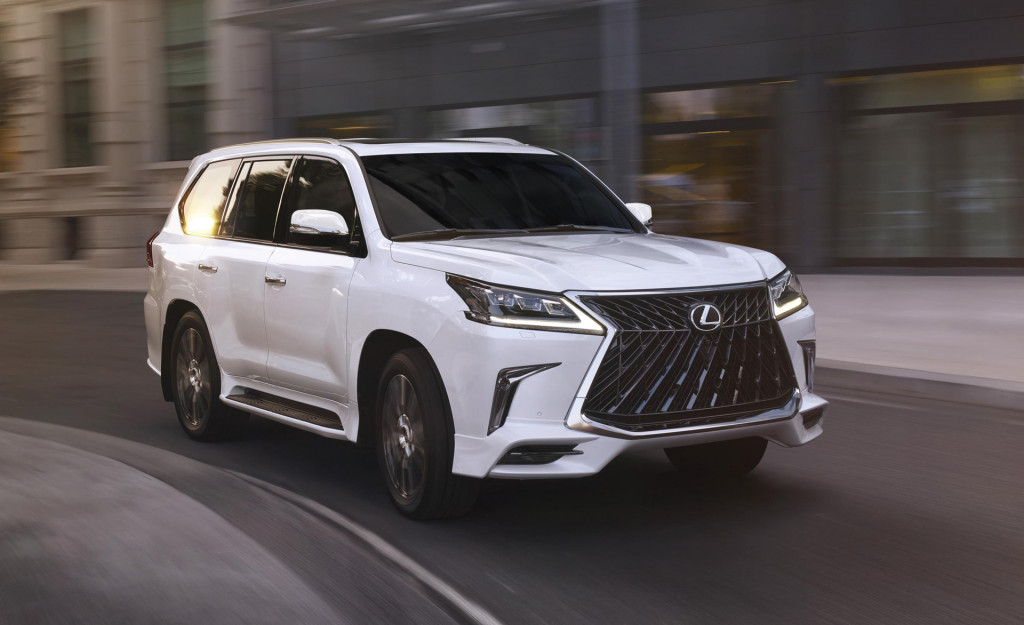 2020 Lexus LX 570 Sport is a three-row, six-figure luxury bus for up to eight lead image