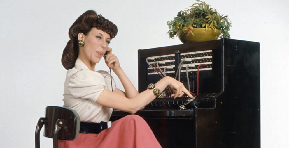 Lily Tomlin as Ernestine the operator
