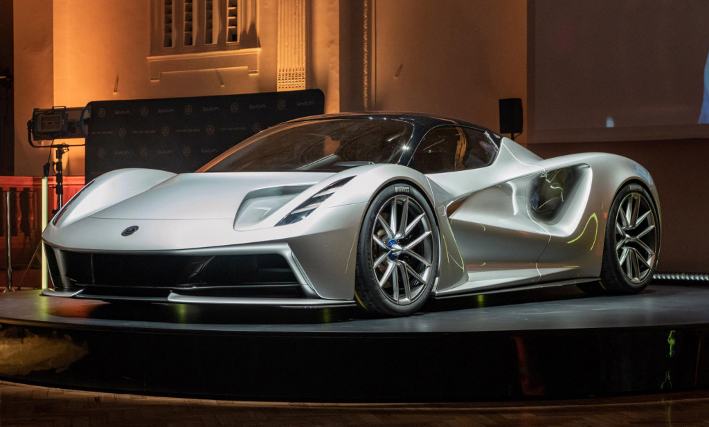 Lotus Evija supercar marks start of a new electric era for sports