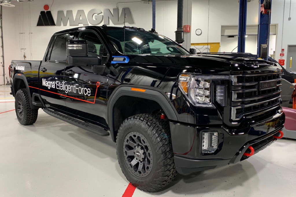 Magna shows how heavy-duty pickups can go all-electric without lower towing, payload – EV Updates 2022