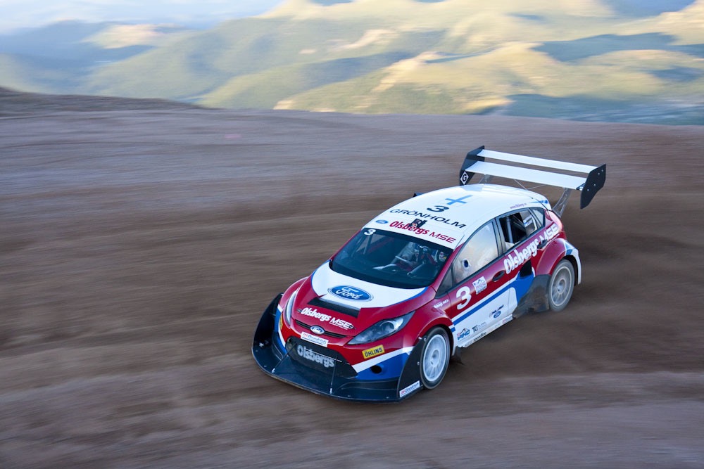 Marcus Gronholm races up Pikes Peak | Ford photo