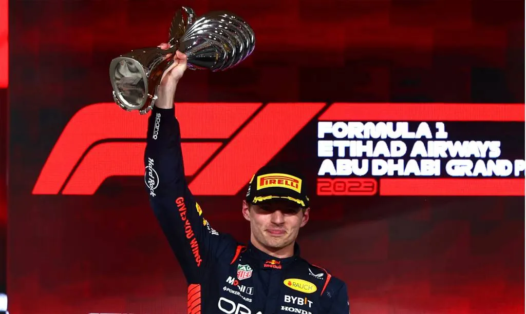 Max Verstappen at the 2023 Formula 1 Abu Dhabi Grand Prix - Photo credit: Getty Images