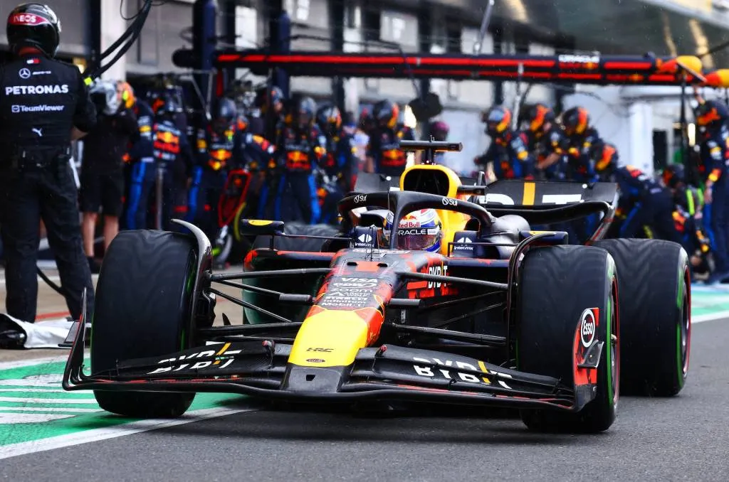 Max Verstappen at the 2024 F1 British Grand Prix, photo via Getty Images