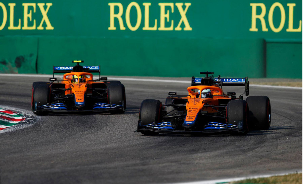 McLaren at the 2021 Formula One Italian Grand Prix