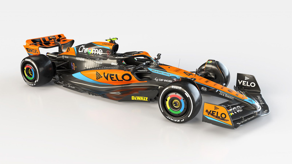 McLaren MCL60 2023 voiture de course de Formule 1