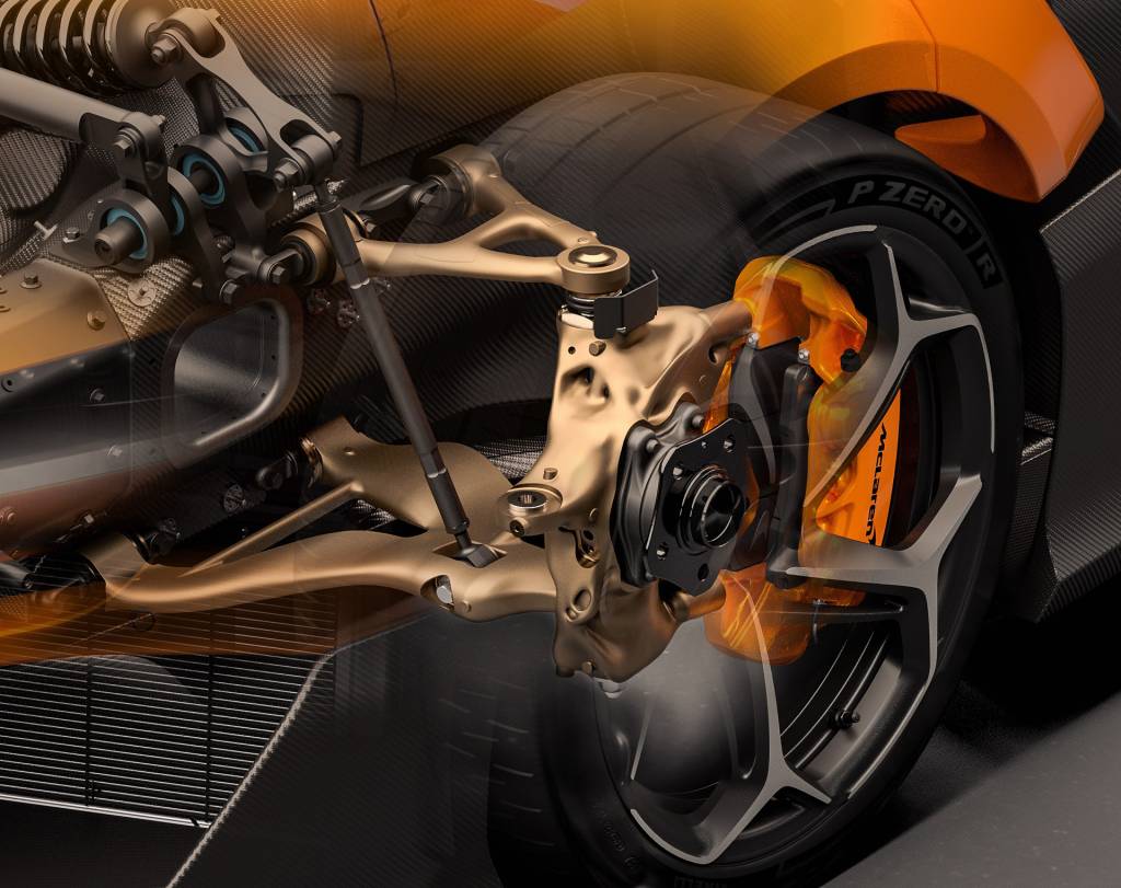 McLaren W1 suspension