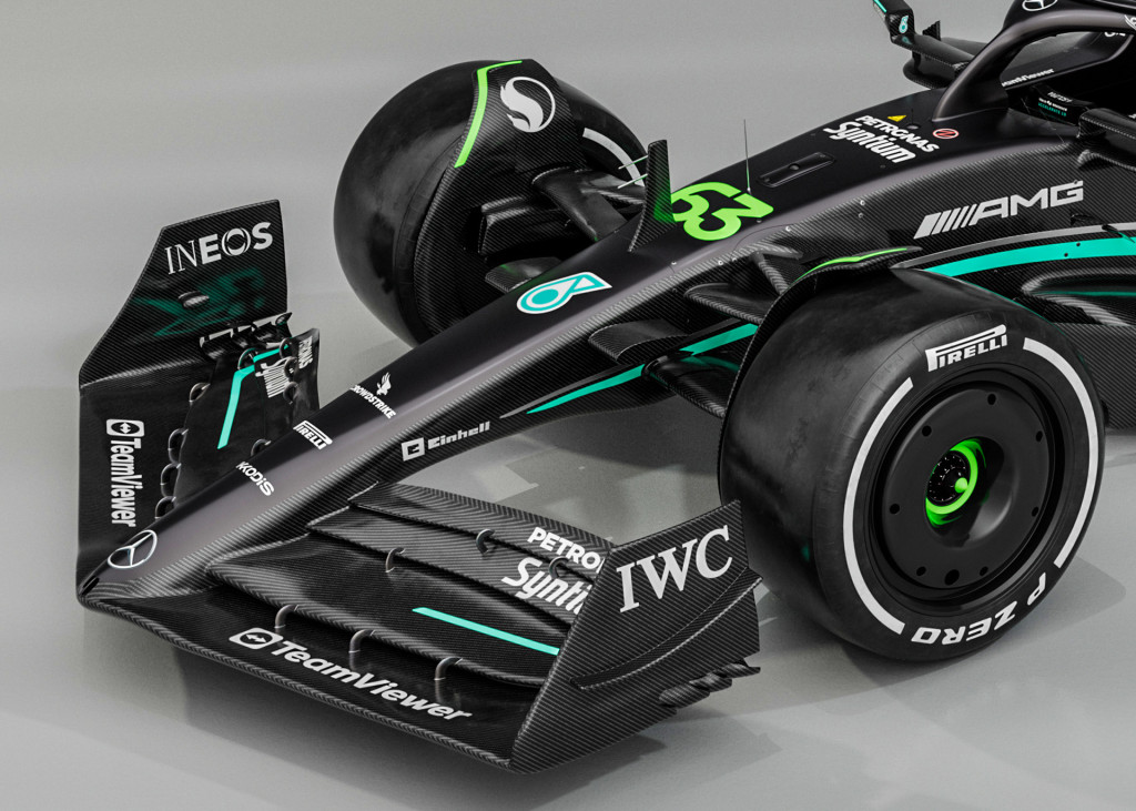 Mercedes-Benz AMG W14 E Performance 2023 Formula 1 race car