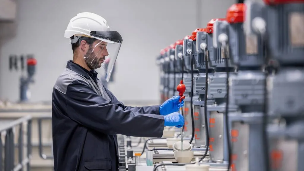 Mercedes-Benz battery recycling plant in Kuppenheim, Germany