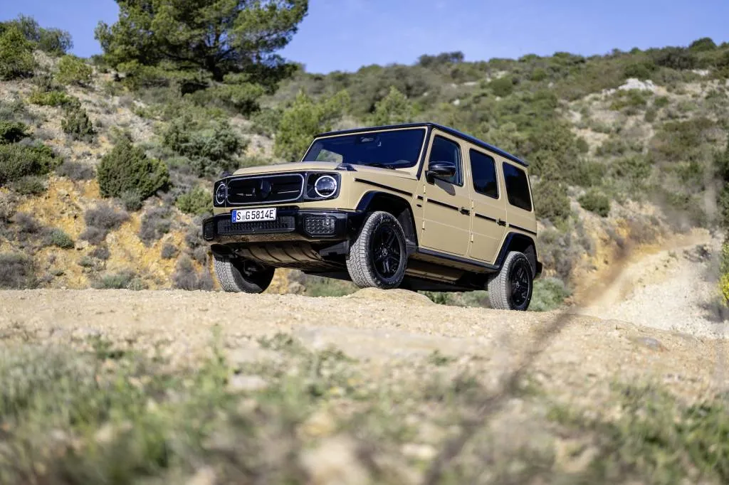 Mercedes-Benz G 580 2025 with EQ Technology electric SUV