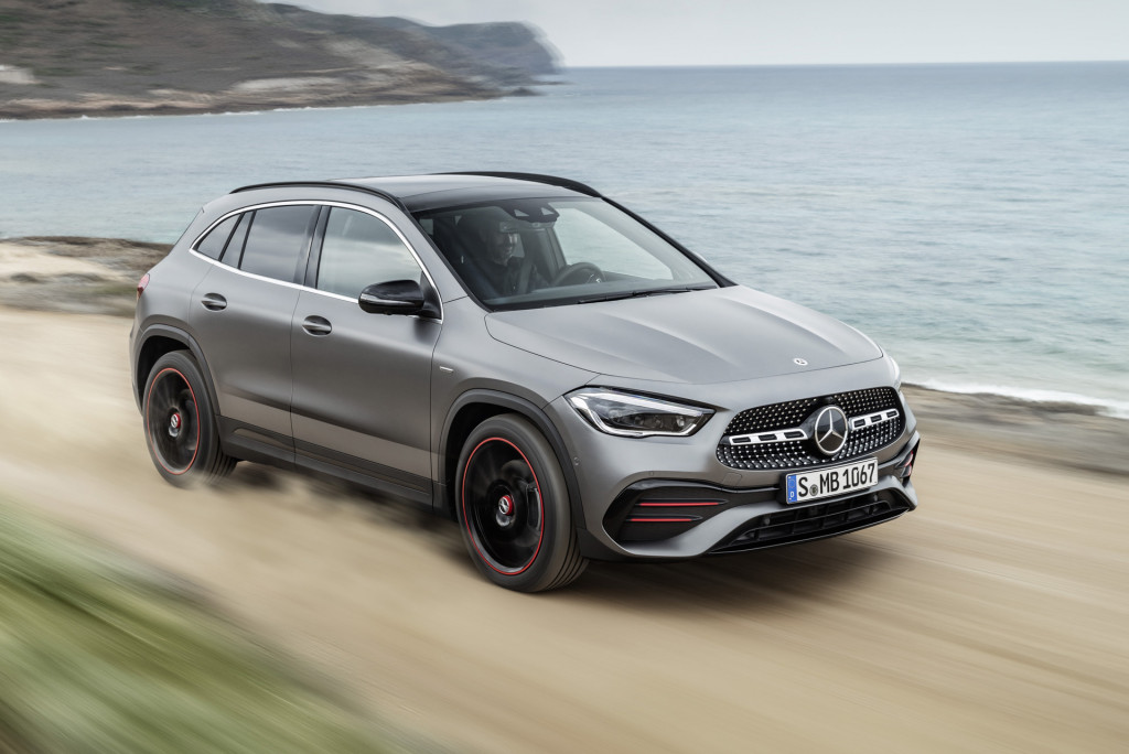 New 2021 Mercedes-Benz GLA250 crossover grows in size and price