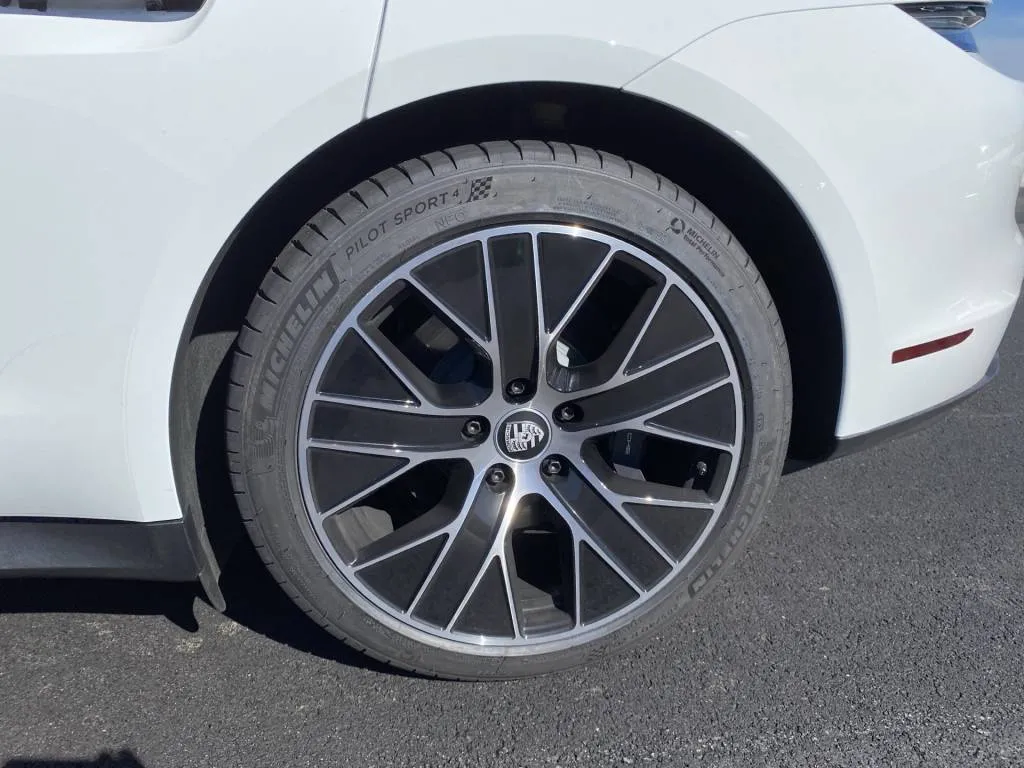 Michelin tires on Porsche Taycan